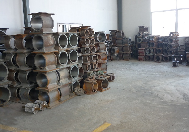 Semi finished product area