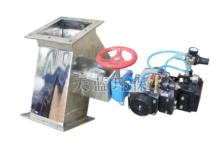 Stainless steel pneumatic three way valve